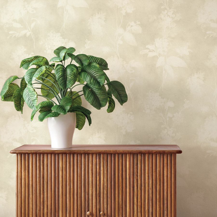 Purchase 4202-481419 A-Street Wallpaper, Izara Beige Botanical - Springhill12