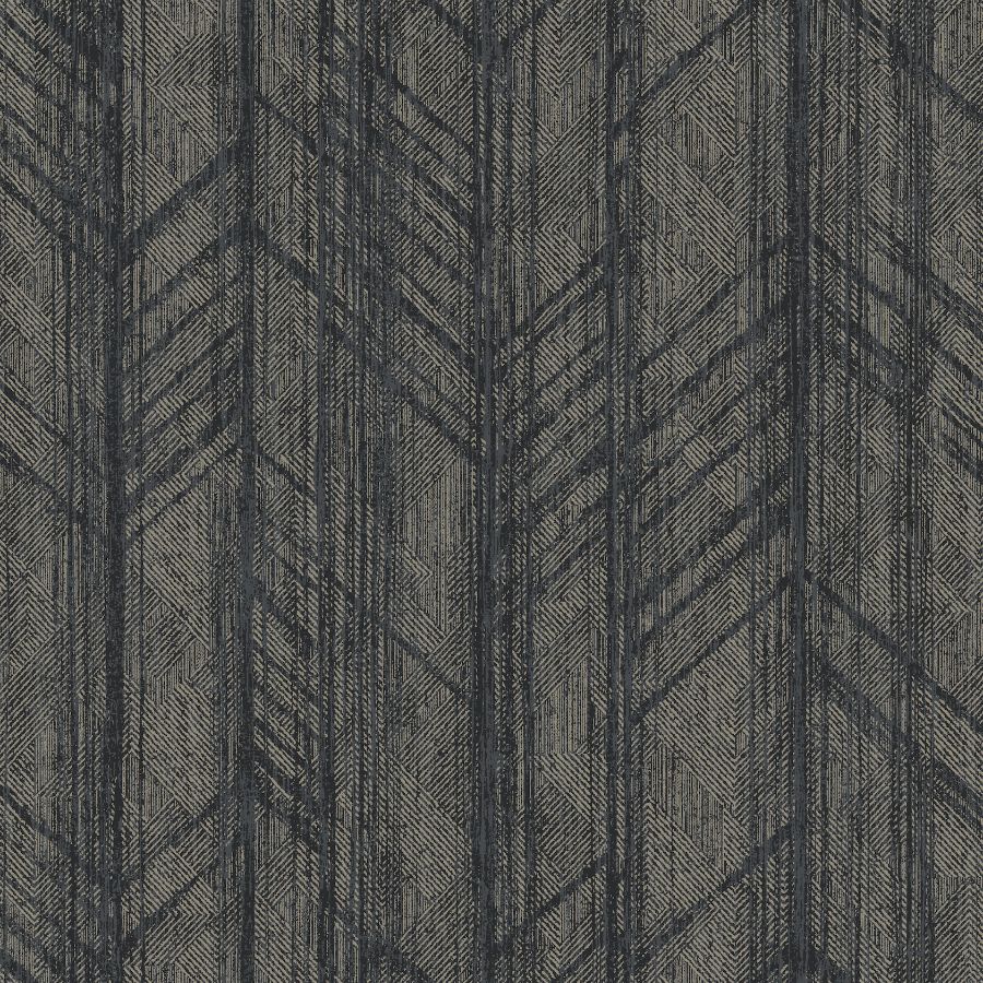 Purchase 4211-83520 | Private Reserve, Winthrop Slate Geometric - Ronald Redding Wallpaper
