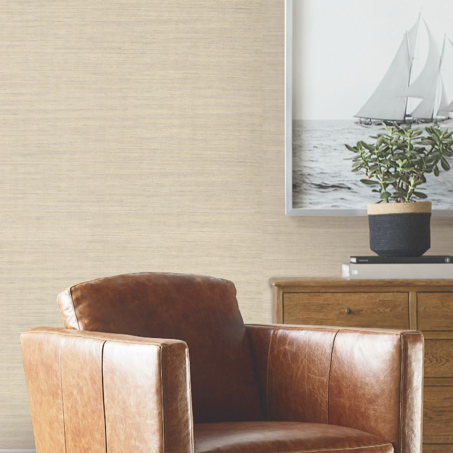Purchase 4211-83572 | Private Reserve, Warwick Beige Loomed - Ronald Redding Wallpaper