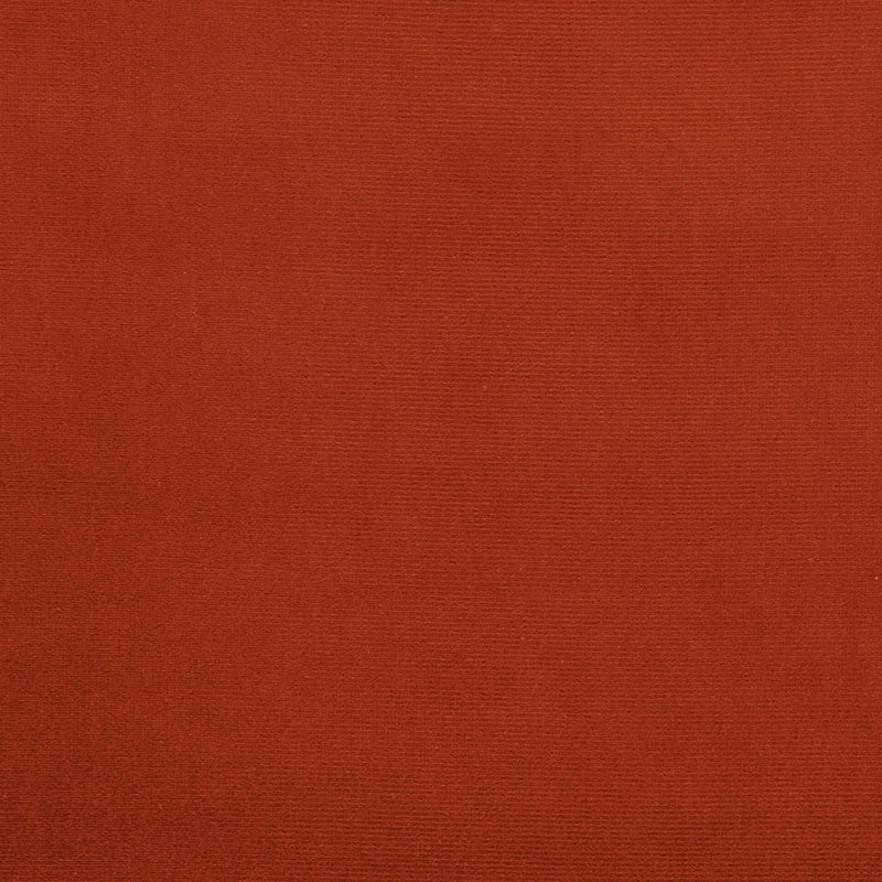 View 42797 Gainsborough Velvet Terracotta by Schumacher Fabric