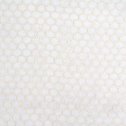 Sample 4298.1.0 White Drapery Geometric Fabric by Kravet Basics