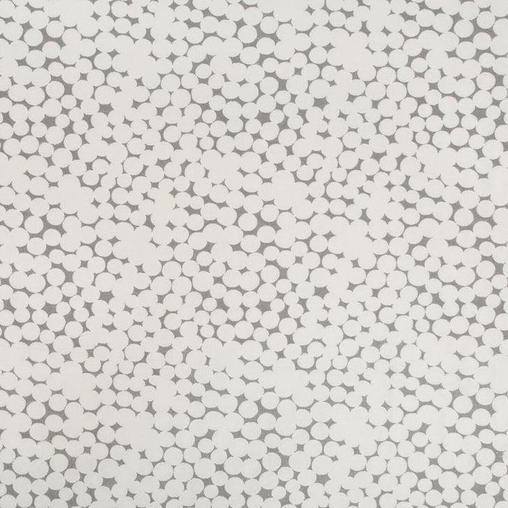 Sample 4474.21.0 Olivos Gris Light Grey Drapery Geometric Fabric by Kravet Couture