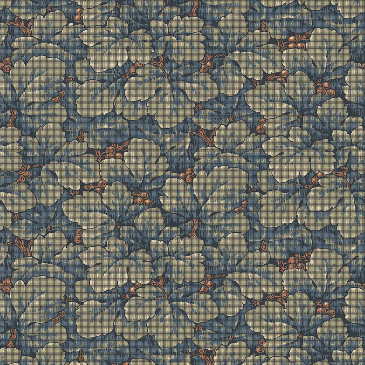 Purchase 4587 | Waldemar, Blue And Green - Borastapeter Wallpaper