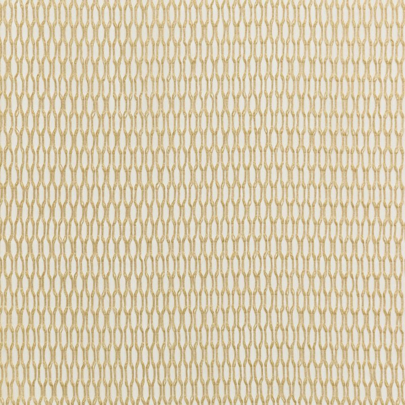 Sample 4724.4.0 Kravet Basics Yellow/Gold Small Scale Kravet Basics Fabric