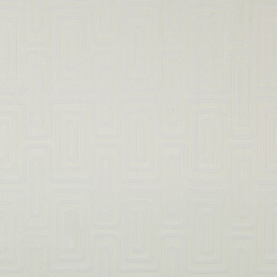 Sample 4834.101.0 Bewilder White Geometric Kravet Contract Fabric