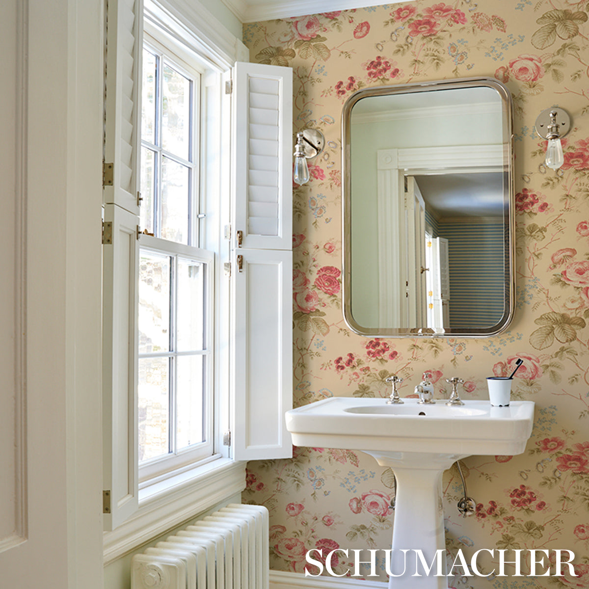 Purchase 5012063 | Salisbury, Butter - Schumacher Wallpaper