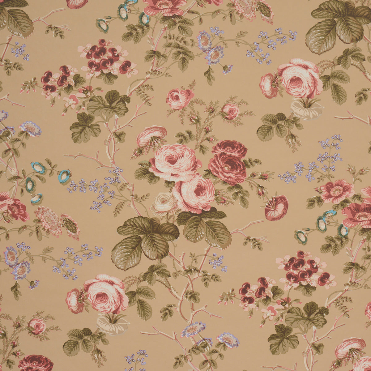 Purchase 5012064 | Salisbury, Tobacco - Schumacher Wallpaper