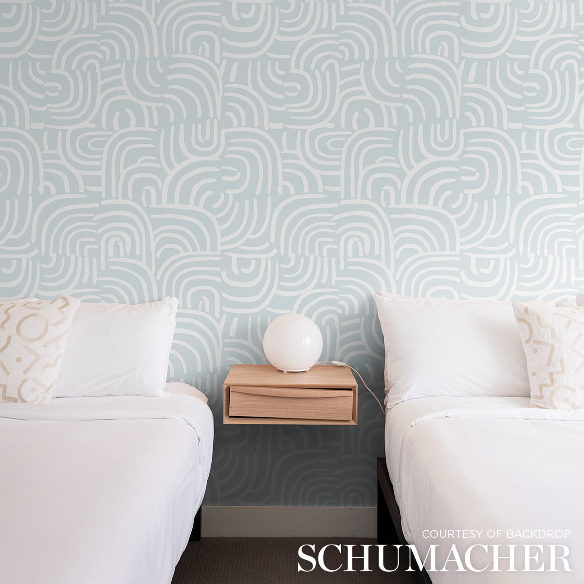 Purchase 5013694 | New Beat, Air - Schumacher Wallpaper