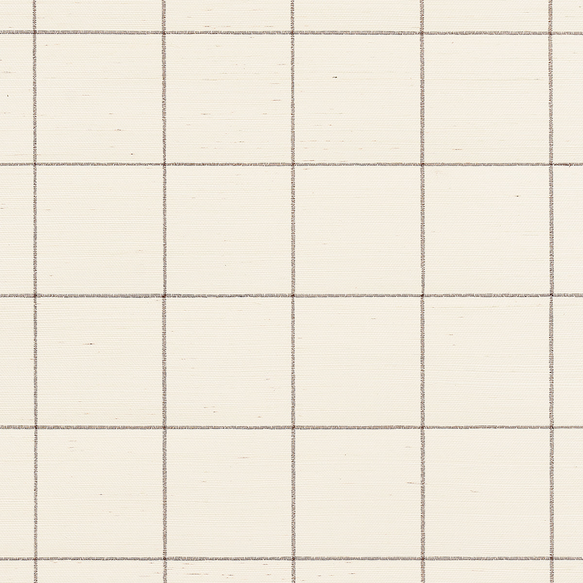 Purchase 5015201 | Windowpane Embroidered Sisal, Java - Schumacher Wallpaper