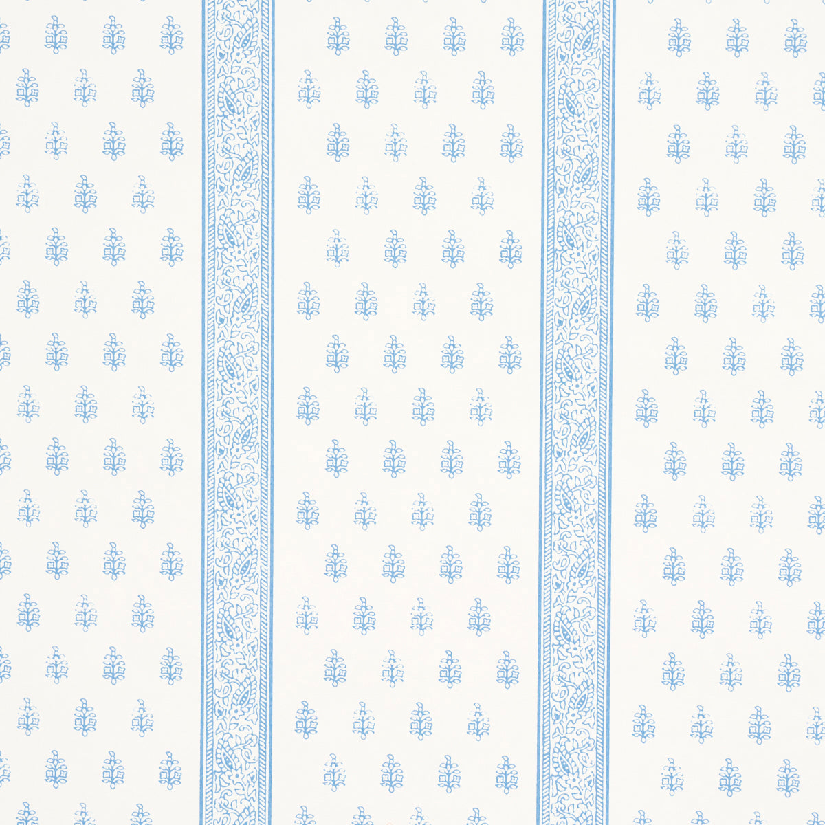 Purchase 5015230 | Katsura Stripe Ii, Chambray - Schumacher Wallpaper