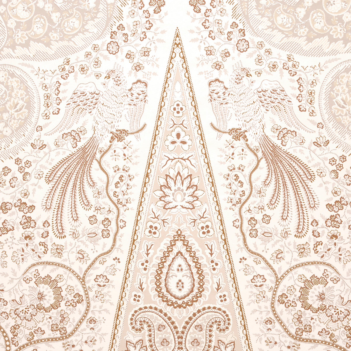 Purchase 5015511 | Colmery Paisley Panel Set, Parchment - Schumacher Wallpaper