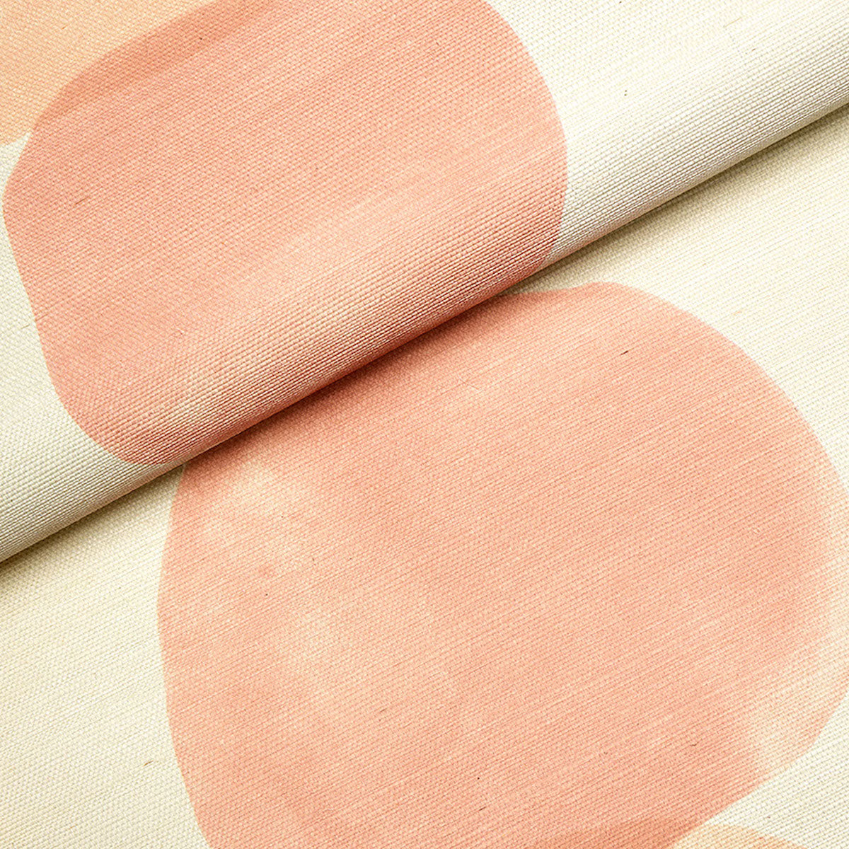 Purchase 5016911 | Hyperion Sisal, Peach - Schumacher Wallpaper