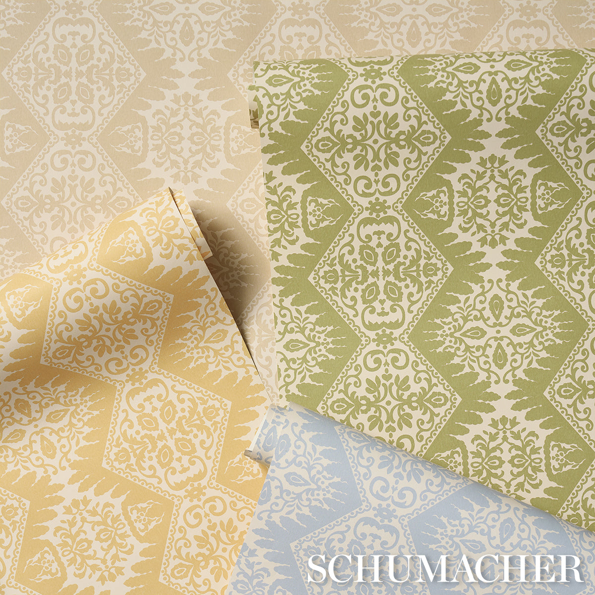 Purchase 5017310 | Berkeley, Apple - Schumacher Wallpaper