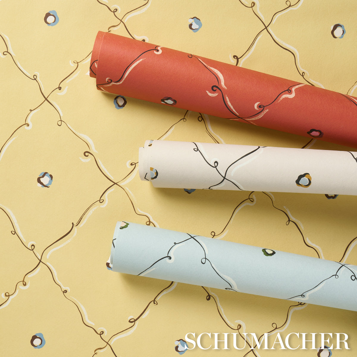 Purchase 5017372 | Colette, Air - Schumacher Wallpaper