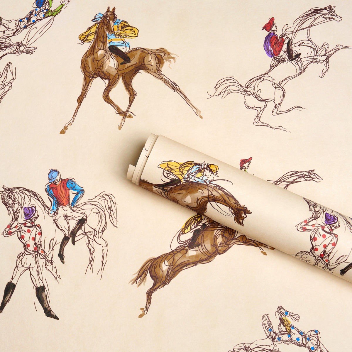 Purchase 5017400 | Tanbark Multi, Multi - Schumacher Wallpaper