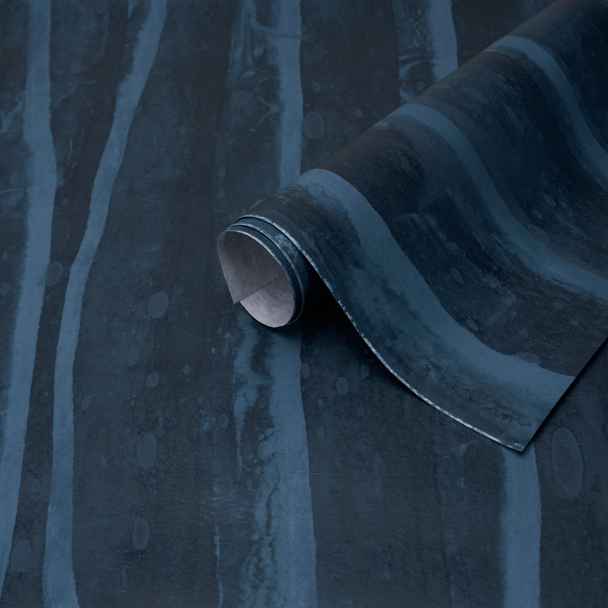 Purchase 5017421 | Alden Organic Plaster Wallcovering, Deep Sea - Schumacher Wallpaper