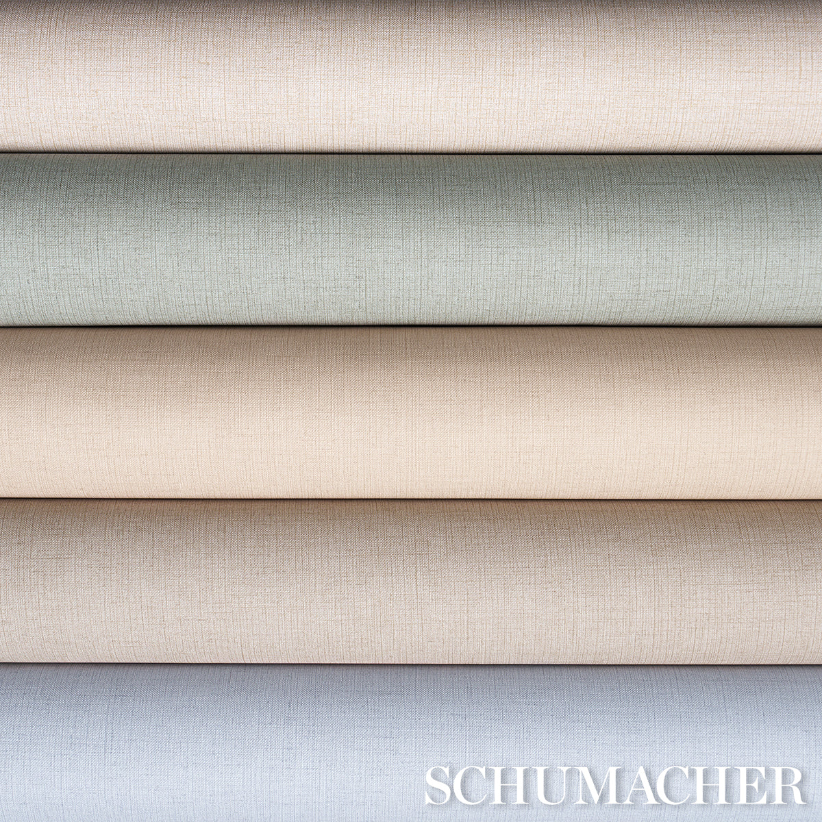 Purchase 5017491 | Banbridge Linen Vinyl, Flax - Schumacher Wallpaper