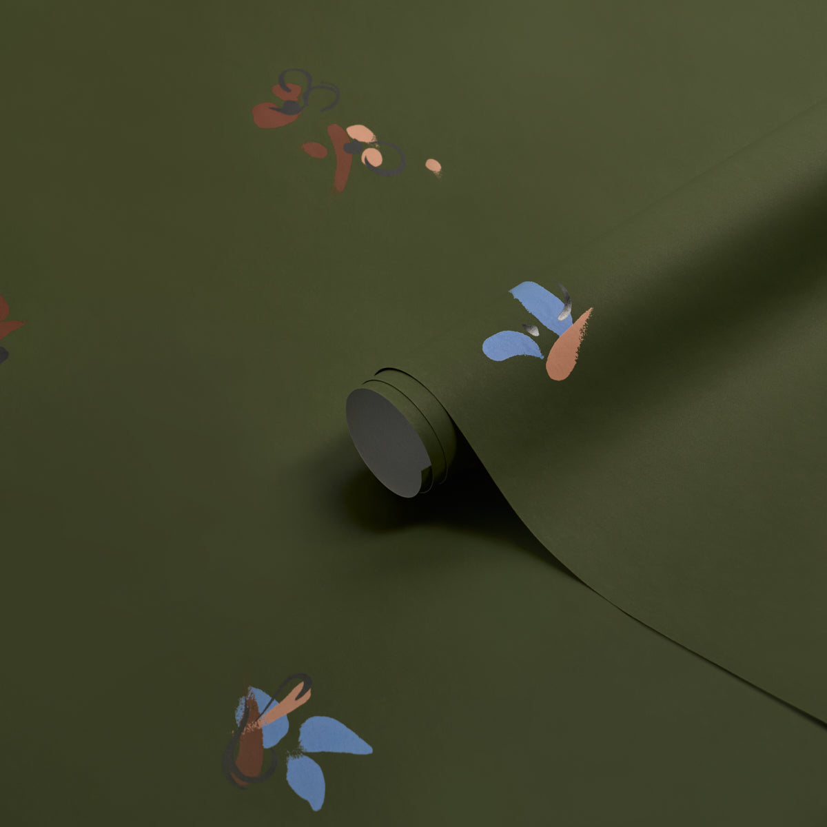 Purchase 5017511 | La Belle, Olive - Schumacher Wallpaper