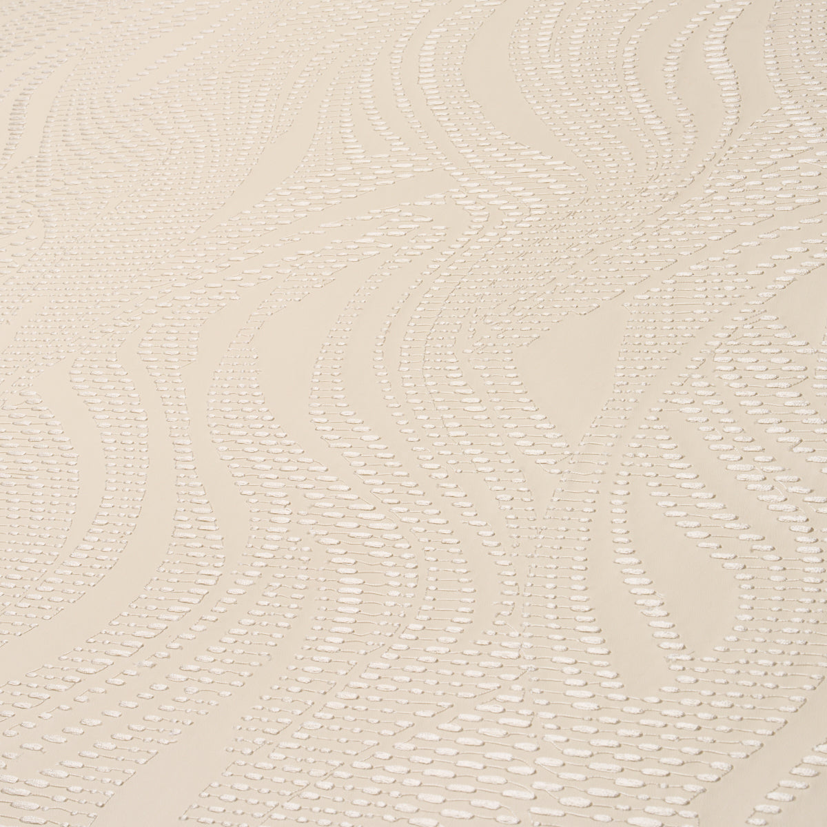 Purchase 5017940 | Quilted Waves Wallcovering, Dune - Schumacher Wallpaper