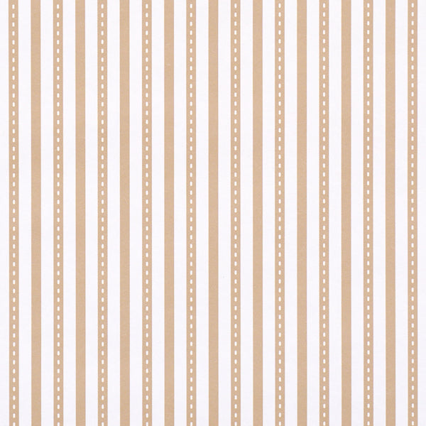 Purchase 5018204 | Mathis Ticking Stripe, Neutral - Schumacher Wallpaper