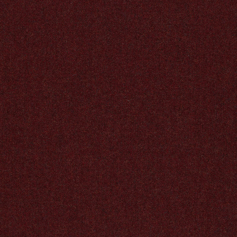 Looking 50315 Jermyn Solid Flannel Maroon by Schumacher Fabric