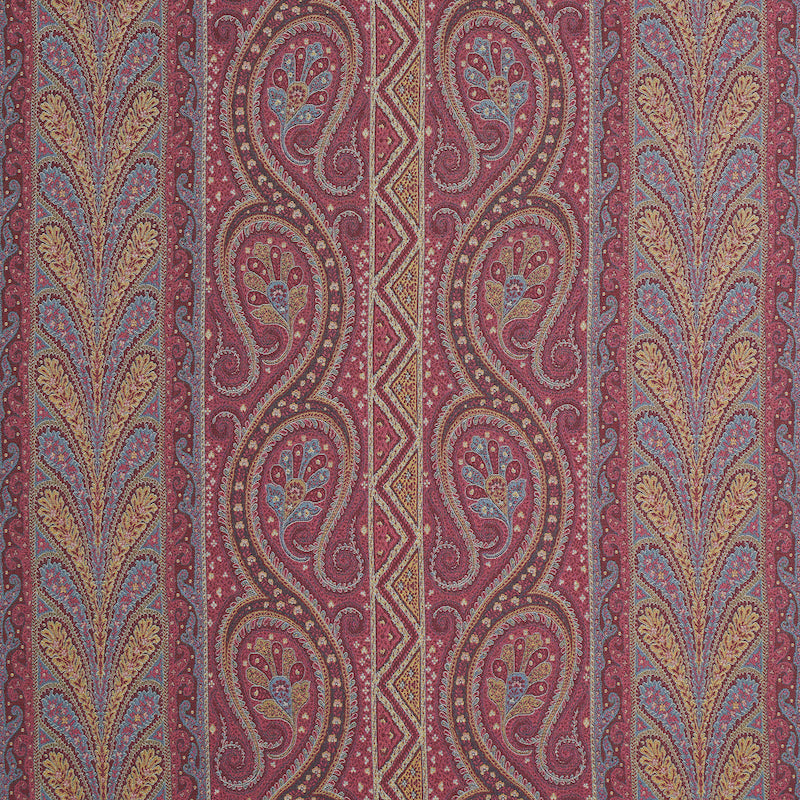 Select 50775 Chatelaine Paisley Magenta by Schumacher Fabric