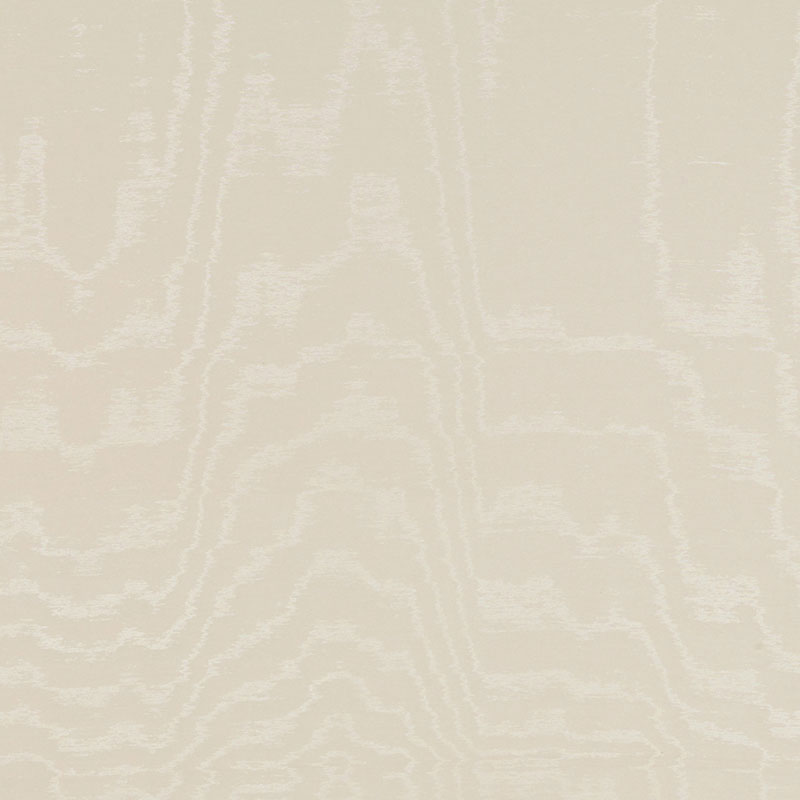 【レア】『Moiré Index』　モアレ・インデックス 51920 | Aria Moire, Ecru - Schumacher Fabric