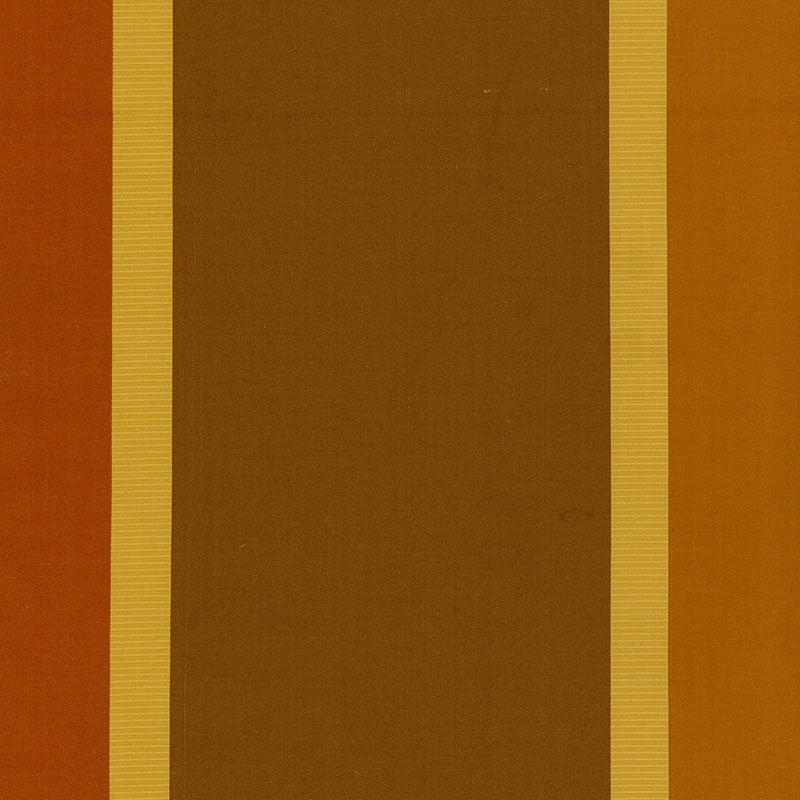 Buy 52702 Olivia Silk Stripe Sienna by Schumacher Fabric