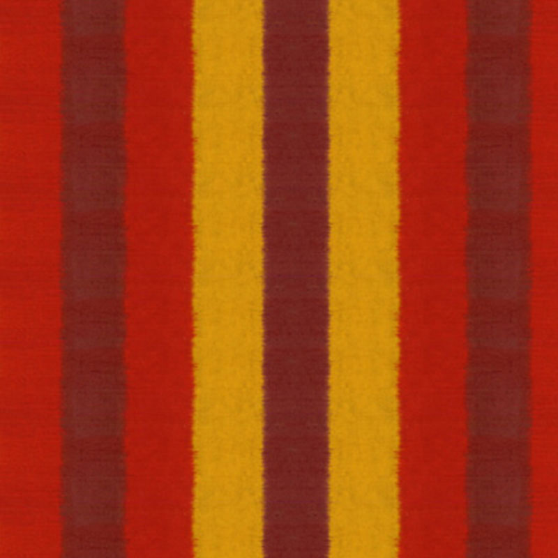 Acquire 54021 Kareena Ikat Stripe Henna by Schumacher Fabric