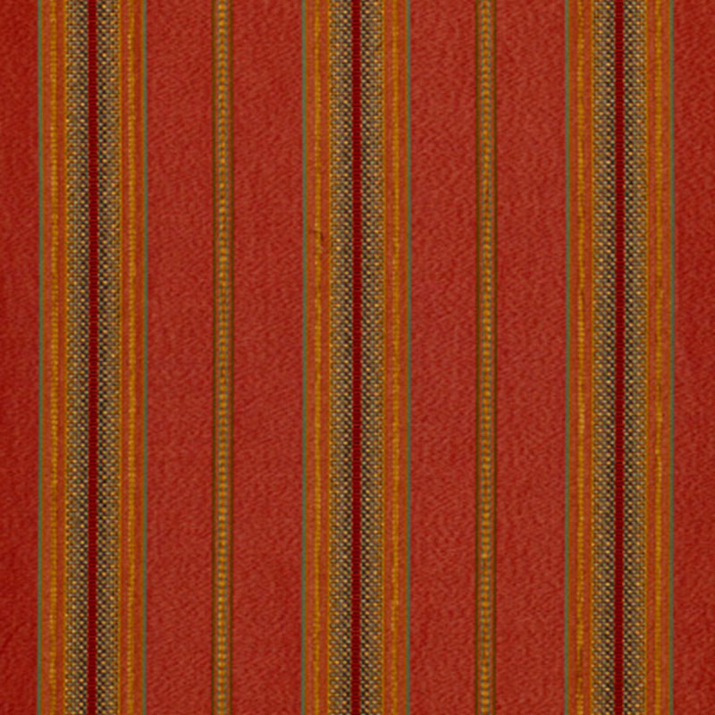 Looking 54060 Sinclair Chenille Stripe Rouge by Schumacher Fabric