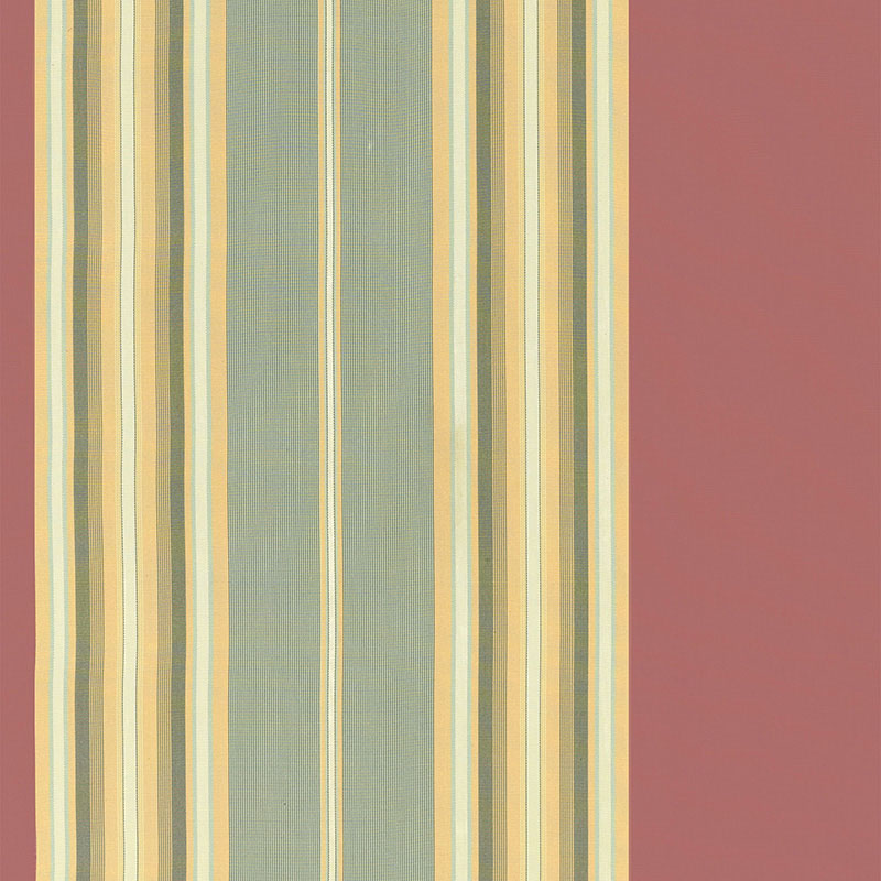 Save 54131 Vivien Silk Stripe Rouge by Schumacher Fabric