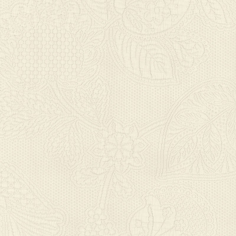 Select 55650 Bianca Matelasse Ivory by Schumacher Fabric
