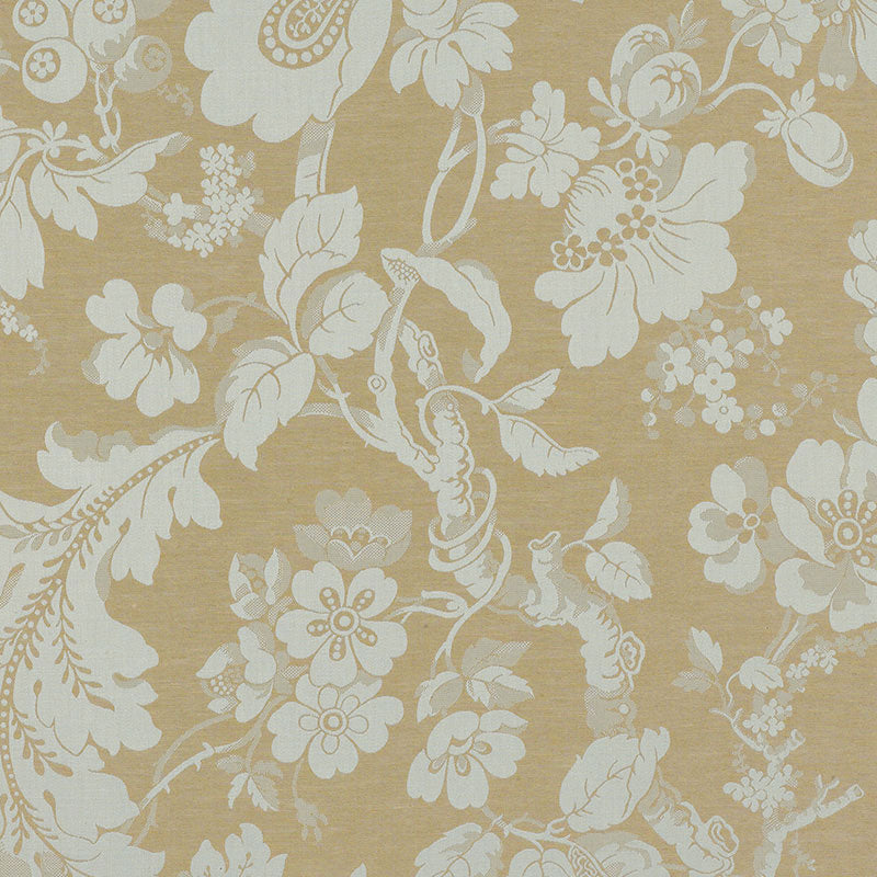 Shop 55662 Pont Royal Damask Moonstone by Schumacher Fabric