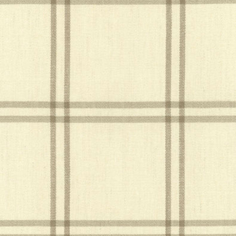 Select 55711 Luberon Plaid Greige by Schumacher Fabric