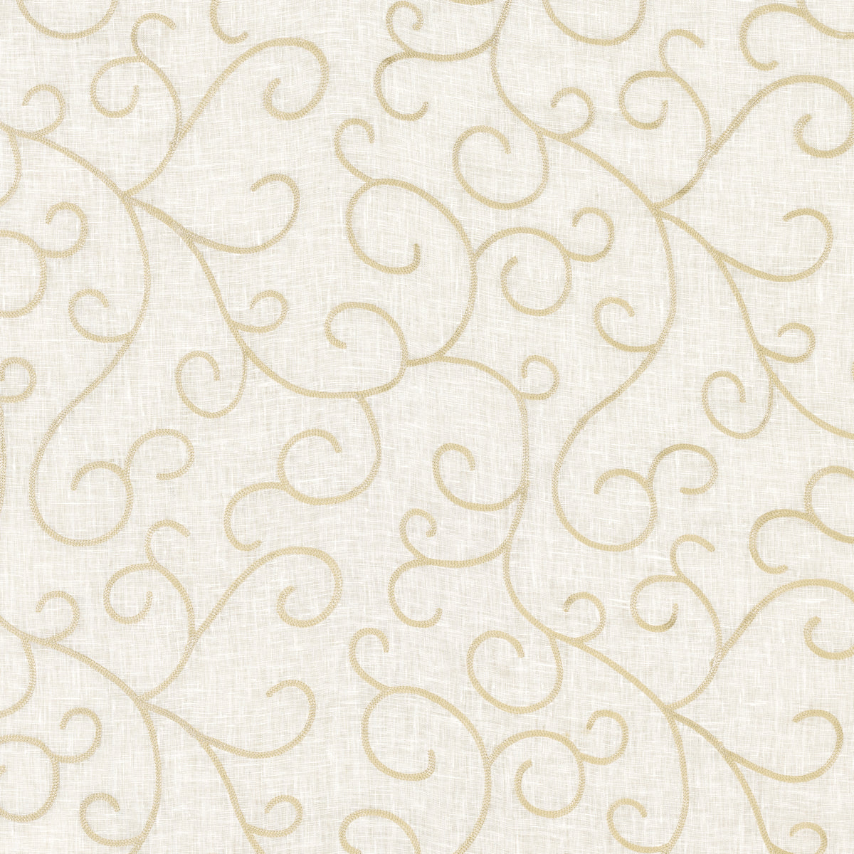 Shop 55980 Adina Sheer Embroidery Parchment by Schumacher Fabric