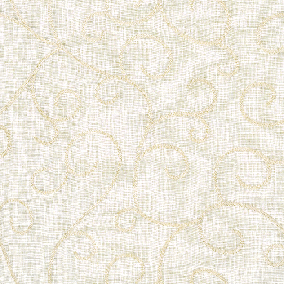 Purchase 55981 Adina Sheer Embroidery Cream by Schumacher Fabric