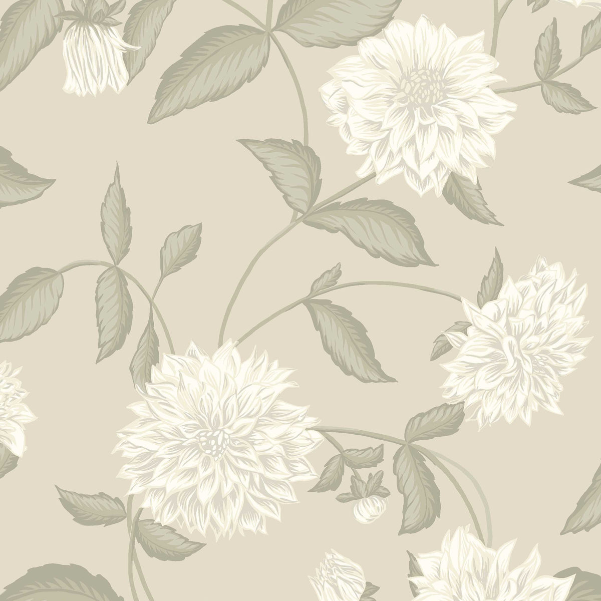 Purchase 5720 | Dahliadröm, Leaf - Borastapeter Wallpaper