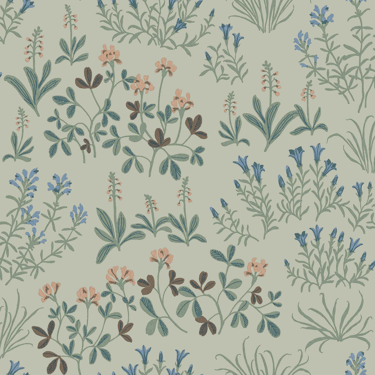 Purchase 5801 | Noras Äng, Mineral - Borastapeter Wallpaper