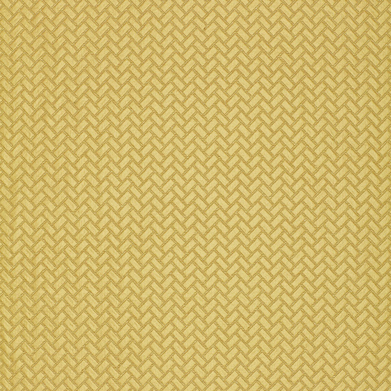 View 60394 Mei Ling Silk Matelasse Citrine by Schumacher Fabric