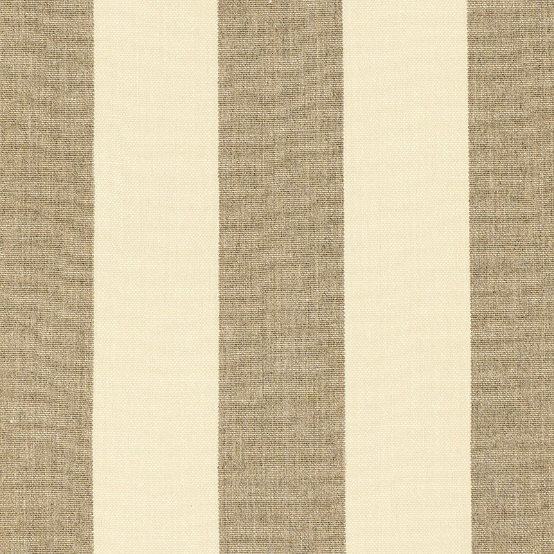 Looking 62050 Kerry Linen Stripe Natural by Schumacher Fabric