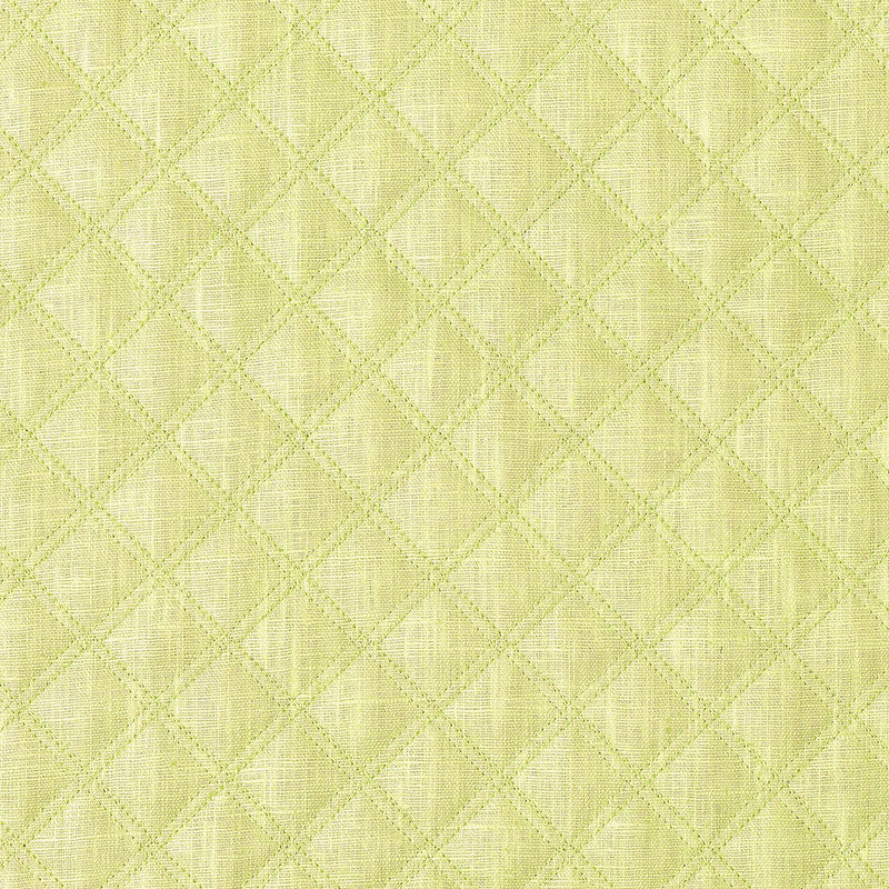 Save 62153 Thayer Quilted Linen Pear by Schumacher Fabric