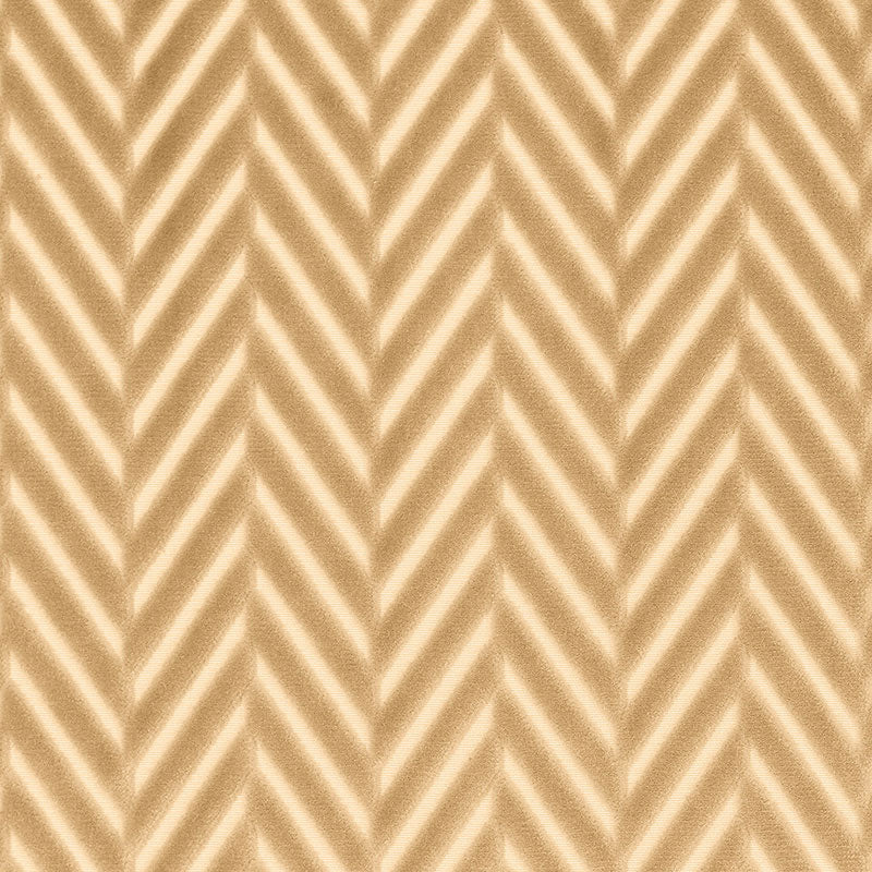 Acquire 62170 Regent Velvet Herringbone Champagne by Schumacher Fabric