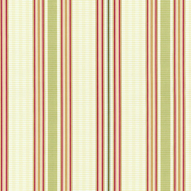 Buy 62181 Biella Silk Stripe Berry by Schumacher Fabric