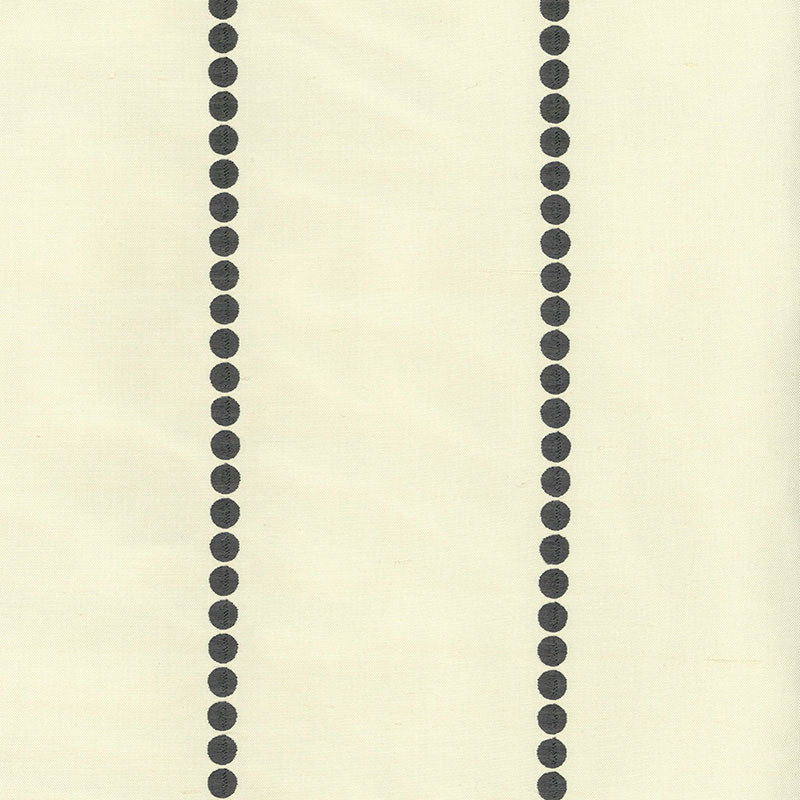 Looking 62203 Gabrielle Embroidery Graphite by Schumacher Fabric