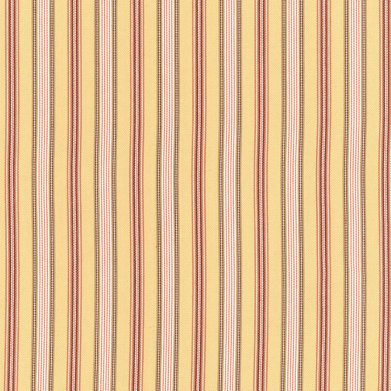 View 62471 Brook Stripe Maize by Schumacher Fabric