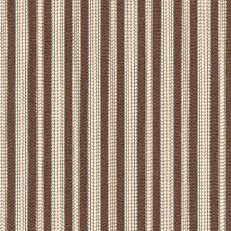 Looking 62473 Brook Stripe Bark by Schumacher Fabric
