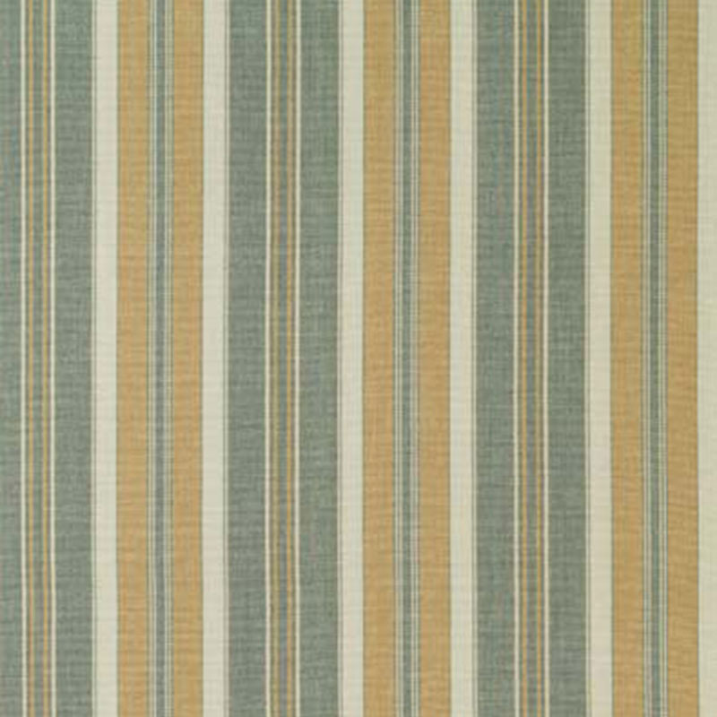 View 63432 Hudson Stripe Aqua by Schumacher Fabric