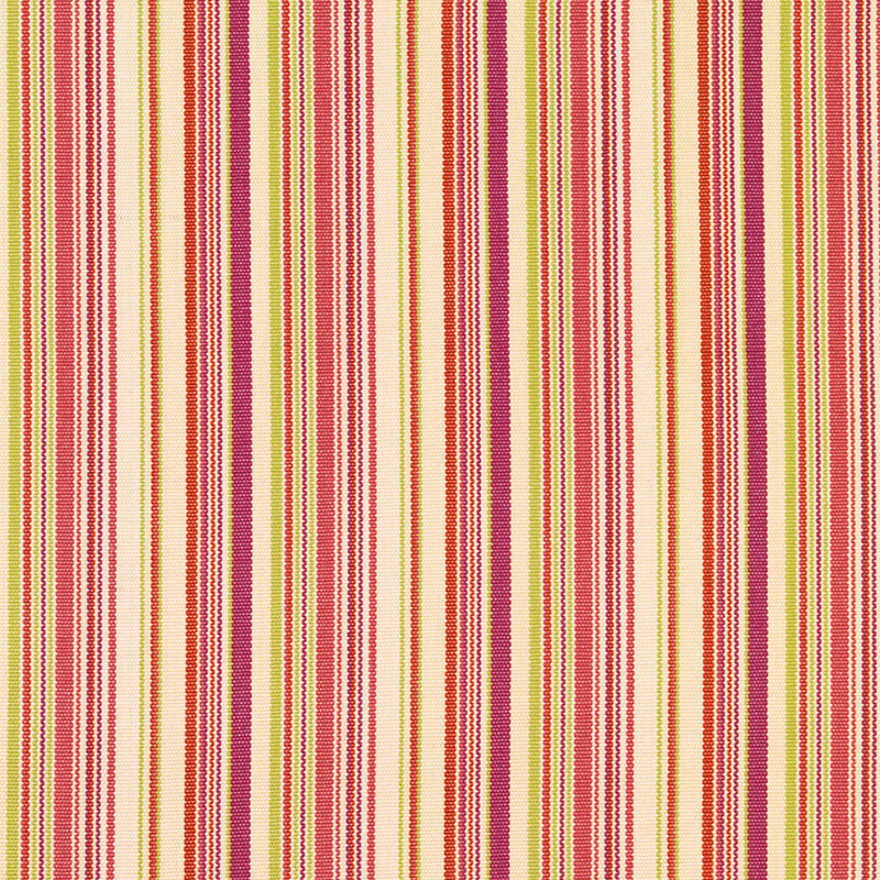 Shop 63450 Malibu Stripe Cerise by Schumacher Fabric