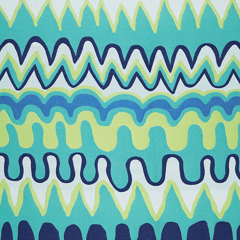Find 65330 Zig Zag Weave Laguna by Schumacher Fabric
