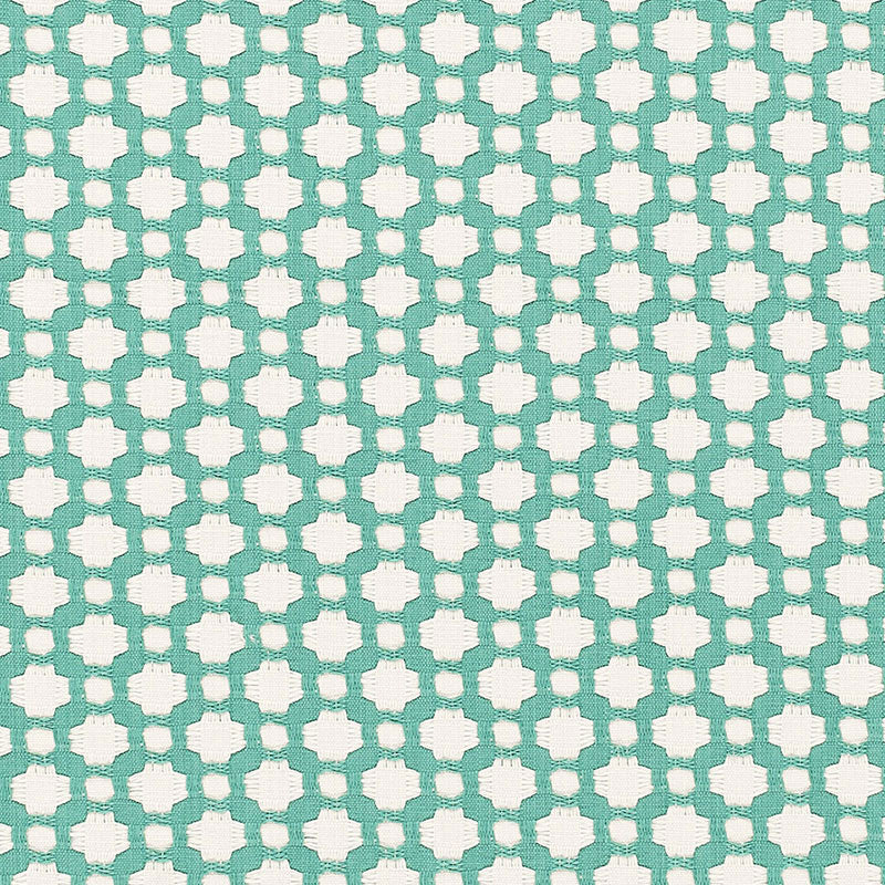 Select 65687 Betwixt Pool/Natural by Schumacher Fabric